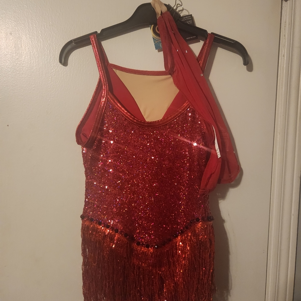 Red jazz costume